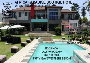 Гостиница Africa Paradise - OR Tambo Airport Boutique Hotel  Бенони